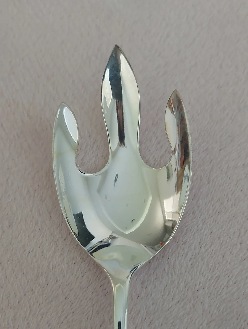 SIlverplated SERVING FORK by William M. Rogers & Son NIB